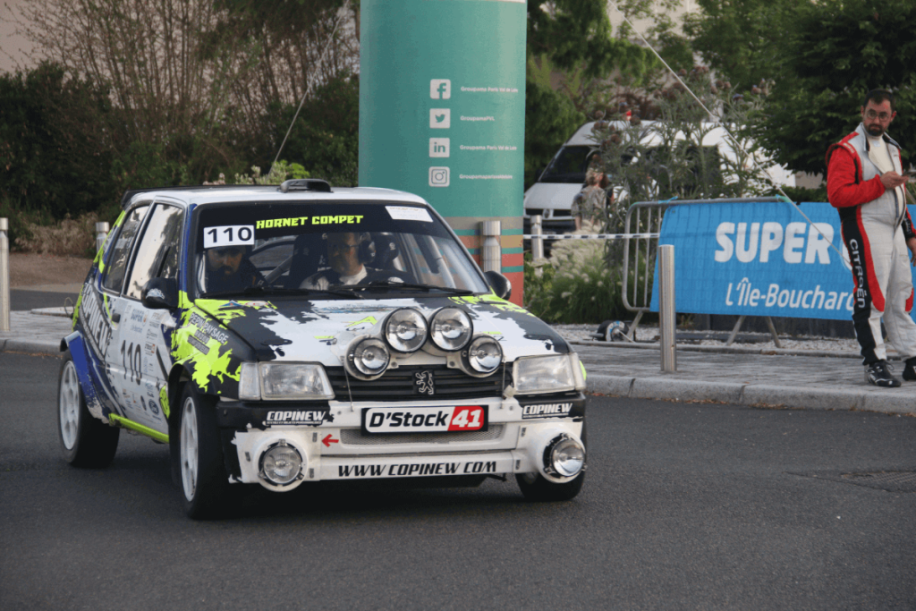Photo prise lors du rallye de La Vienne